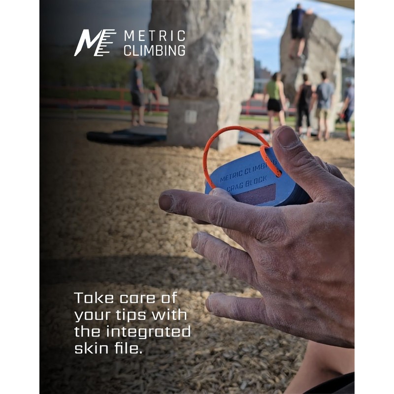 Metric Climbing Crag Block 20mm Gray 1 Count