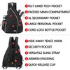 Pickleball Bag Backpack for Women Men Pickleball Sling Bag Sucipi