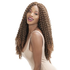 Alitress Synthetic Pre-Stretched Crochet Braid - 2X WATER WAVE 18" (2)