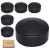 SKIR'CO Pack of 6 Fence Post Caps Round 76 mm