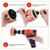 Polishing Pads Kit, Buffing Pads Car Foam Polisher Attachment for