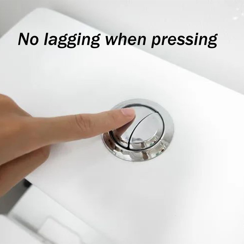 58mm/2.2 inch Toilet Tank Button Toilet Button Flush Button Replacement