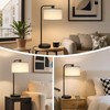 Table Lamp for Bedroom with USB C+A Ports, Fully Stepless