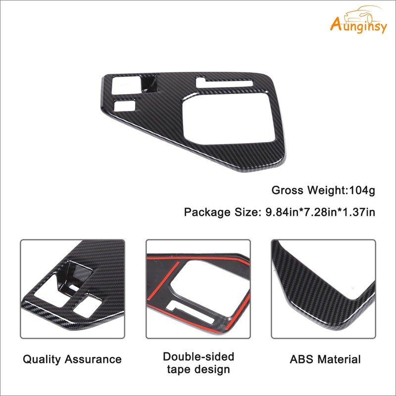 Aunginsy Car Central Control Gear Shift Panel Trim Cover Compatible