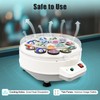 110V White Pool Ball Cleaner,180W Electric Billiard Ball Cleaning Machine