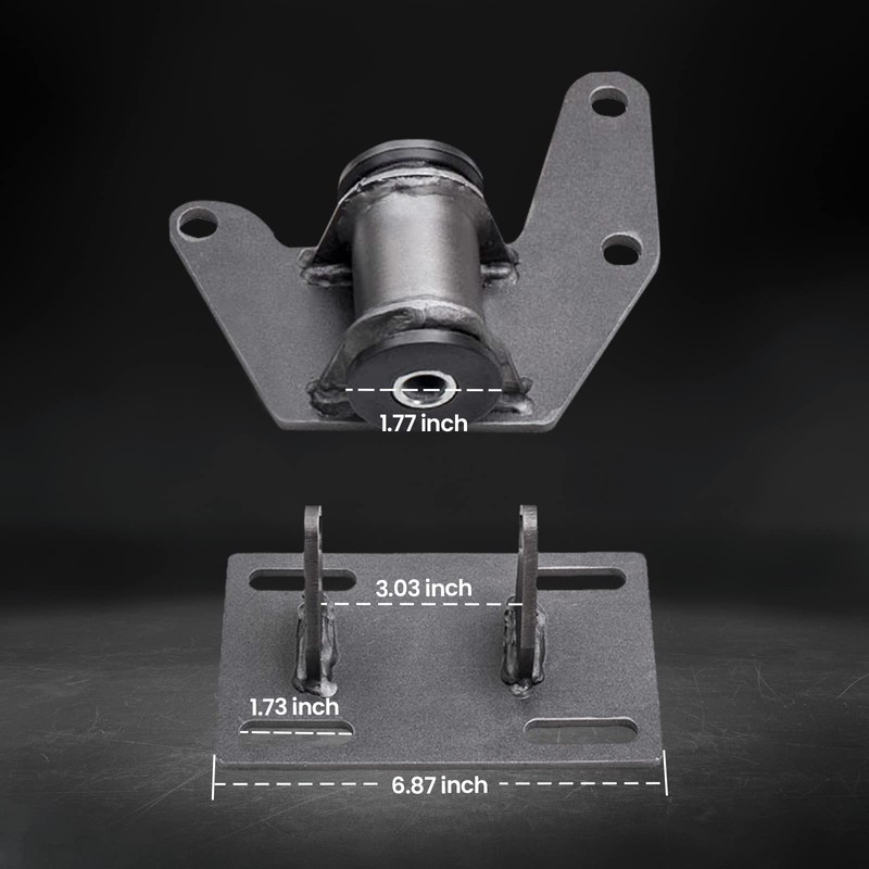 maXpeedingrods LS Engine Swap Mount Adapter Kit with Hardware for
