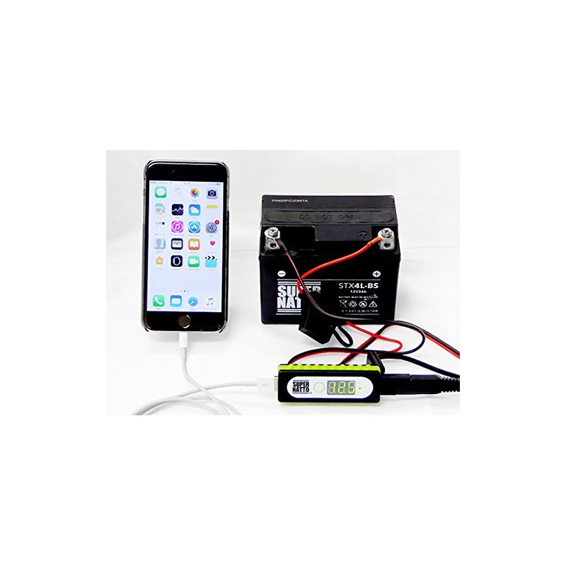 Supernut Check & Charger, USB Charger for Smartphone Charging by