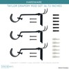 Curtain Rod, Quick Easy Installation, No Tools Option, 1" Diameter,
