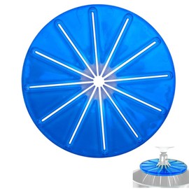 Crovakeu 1pcs-Blue Round Stand Mixer Wiper - Practical Cleaning Tool for Tilt - Head & Bowl - Lift Stand Mixers - Compatible with 6 - Wire Whisks