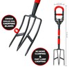 Roamwild Multi-Digger Garden Digging Spading Fork – Fibreglass Light Weight