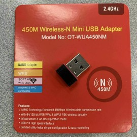 RealTEK N 300Mbps Mini Wireless USB Wifi Adapter LAN Antenna Network 802.11n/g/b Nano