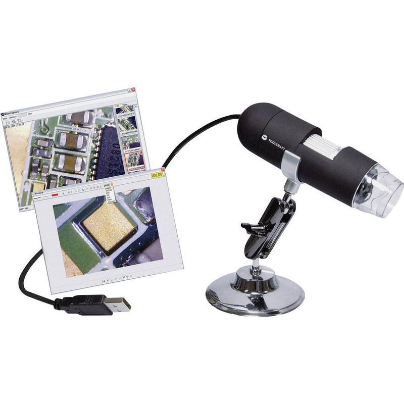 TOOLCRAFT USB Mikroskop 2 Megapixel Digitale Vergrößerung (max.): 200 x