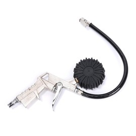Ruimou Tire Inflation Gun Pressure Gauge 220Psi/16Bar JP Connector for Car, Motorcycle, Bicycle Maintenance Check Inflation Tool