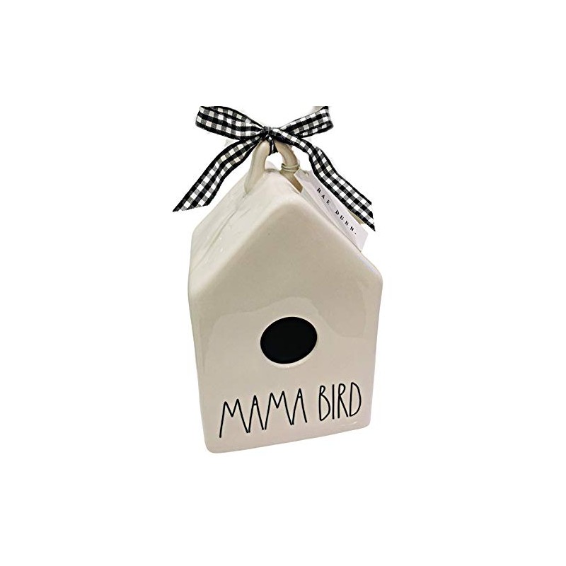 Rae Dunn"MAMA BIRD" Birdhouse