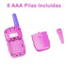 2 Pzas Walkie Talkies para Niñas, 3KM Largo Alcance Radios