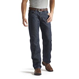 Ariat FR M3 Loose Basic Stackable Straight Leg Jeans - Men’s Traditional Fit Denim