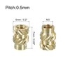 QUARKZMAN Knurled Insert Nuts, Pack of 50 M3 x 7