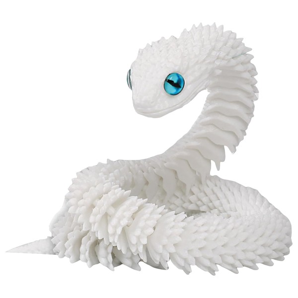ZKFSIE 3D Printed Snake, 11.8 Inches Articular Mobility 3D Printed