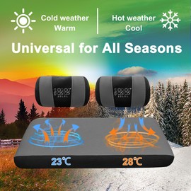 10L0L Golf Buggy Seat Cover, Breathable Washable Easy to Install Fabric Mesh Golf Cart Seat Cover for Yamaha G2 G9 G16 G19 G22 & Club Car DS Pre-2000, EZGO Marathon,Grey