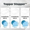 Topper Stopper® Original - Non-Slip for Toppers and Mattresses, Premium