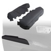 GXARTS 2Pcs Car Front Door Panels Armrest Replacement Cover Black