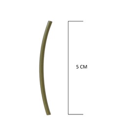 PRO Filstar Fishing Heat Shrink Tube Set 10 x 50 mm, Diameter 2.4 mm - Anti Tangle Sleeves for Feeder - Sleeve for Fishing Hooks with Leader - Carp Fishing Line Aligner - Carp Accessories - Method