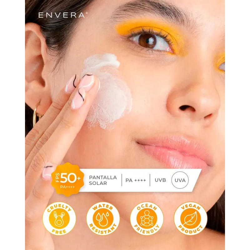 Protector Solar Facial Envera Oil Control SPF 50 Piel Grasa