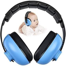 Noise Cancelling Headphones for ,  Ear Protection Earmuffs Noise Reduction for 0-3  , ,  (Blue) - Color: Blue