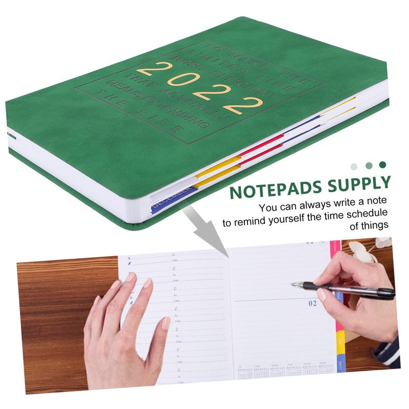 Operitacx Daily Planning Notepad Planner Notebook for Time Management Student