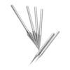 Set of 6 Diamond Coated Polishing Needles Drill Bit Nail