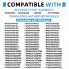 W10185981 Dryer Timer Compatible with Whirlpool WGD4800XQ1 Compatible with Maytag