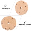 EXCEART DIY Braiding Disc Set Wooden Kumihimo Braiding Disk Braiding