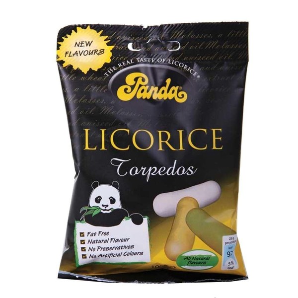 Panda | Licorice Torpedos | 18 x 100G