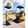 4 PIN Ignition Switch Fit for AGT-H15R DHKG-H15 Mini Excavator,