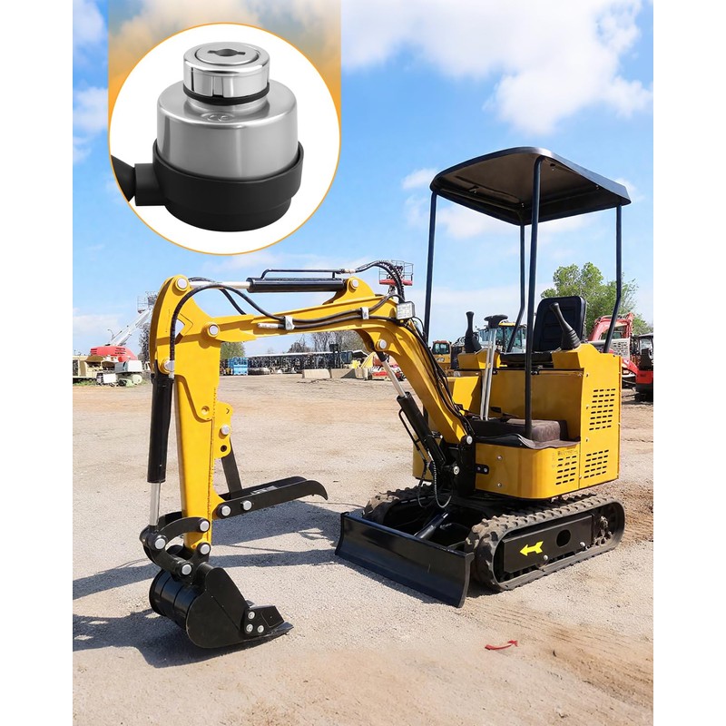 4 PIN Ignition Switch Fit for AGT-H15R DHKG-H15 Mini Excavator,