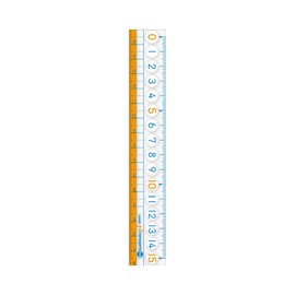 Sonic Nanopita Kids Straight Ruler, 5.9 inches (15 cm)