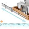 OCG Pull Out Drawers For Cabinets, Slide out Wood Drawer