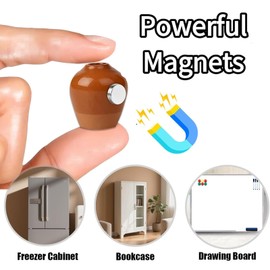 ZFFLYH 10 PCS Mini Vase Magnets for Fridge 3D Ceramic Flower Vase DIY Fridge Magnets with Flowers Cute Tiny Plant Vases Plant Vases for Refrigerator Kitchen Office Decoration