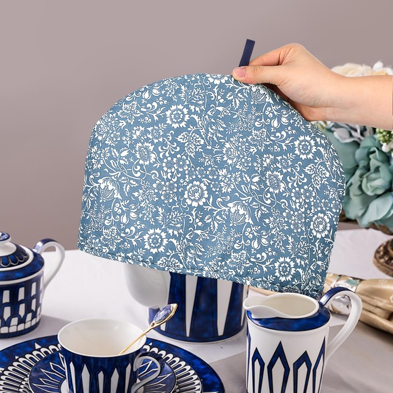 RUNROTOO Tea Cozy Teapot Warmer Insulation Cover Printed Household Tea