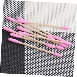 MERRYHAPY Cotton Swabs Set of 200 Double-sided for Care Safe Convenient Storage Box Color