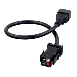 YCYUYUFUNS C20 to P13 Power Cable Heavy Duty PA45 C20 to P13 s21 PDU Power Cord for Bitmain Antminer S21hyd S19j XP (4.92ft/1.5M)