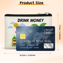 Frog Gifts for Women Small Coin Purse with Zipper Frog Lovers Gifts for Daughter Sister Friend Coin Wallet Funny Animal Lover Christmas Birthday Gift for Bestie Niece Cousin Mini Storage Bag