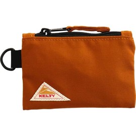 Kelti 3259234825 Mini Rectangle POUCH 3 Coin Purse, Card Case, Small Storage, brown (caramel), One size
