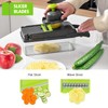 Vegetable Chopper w/Container, 16-in-1 Multifunctional Kitchen Mandoline Slicers and Vegetable