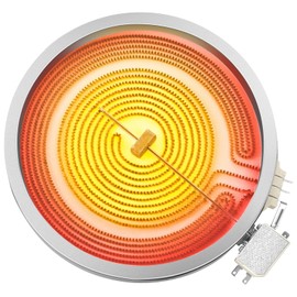 Upgraded WB30X24111 9-In Dual Range Radiant Surface Element by puxyblue - Compatible with GE Range Radiant Element 9 - Glass Cooktop Radiant Element(3100W 240V) Replaces 4465256 AP5989975 PS11729126