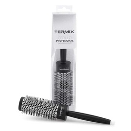 Termix Profesional Hairbrush Ø 28 mm- Aluminum Thermal Hairbrush with Nylon bristles, Ideal for All Types of Hairstyles, 2525160