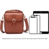 Crossbody Bag for Women – Premium Leather, Anti-Theft Zipper, Lightweight