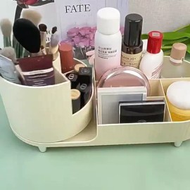 Mbja-dream Rotating Makeup Organizer Vanity Brush Holder Cosmetic case Lipsticks Valentine