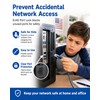 12-Pack RJ45 Port Lock with 1 Key, Security Network Port