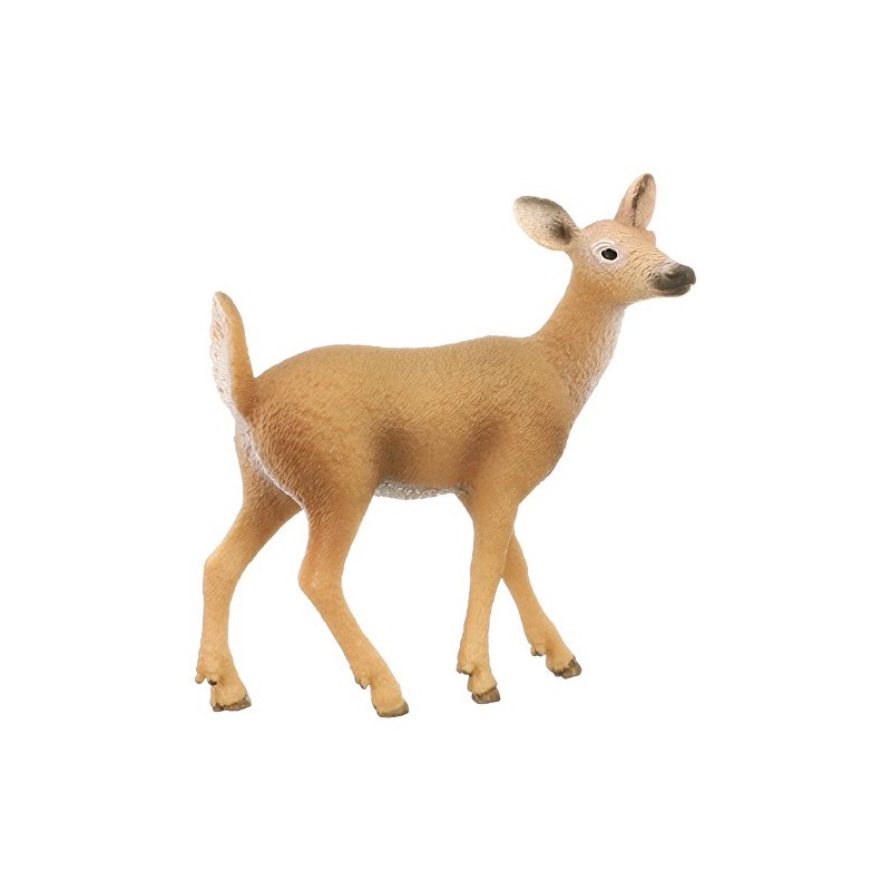 Schleich Doe with Tail (White)